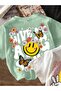 Girl\Boy 3 Pack Good Vibes Emojis Printed T-Shirt - 5