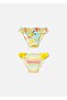 Baby Girl 2-Piece Swimsuit Set Yellow 1642
