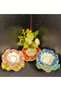 Barbi Porcelain Painting Hand Decor Coffee Cup and Turkish Delight Bowl - 5