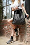 Women's Daily Soft Leather Shoulder Cross Sleeve Bag - 2