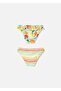 Baby Girl 2-Piece Swimsuit Set Yellow 1642 - 3