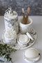 Black and White Patterned Bathroom Set - 2