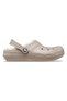 Saboti classic lined clog - mushroom/bone