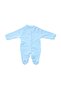 Plain Blue Beret Baby Jumpsuit with Gloves - 6