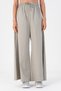 Comfort Women's Wide Leg Silver Gray Trousers