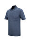 Men's Polo Neck Pocket Classic Fit Blue T-Shirt - 5114 - 5