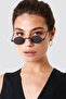 Melveks Black Round Vintage & Retro Sunglasses - 3