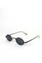 Melveks Black Round Vintage & Retro Sunglasses - 2