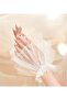 Pearl Embellished Bridal Gloves