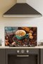 Lokum Chocolate Coffee Glass Stove Back Protector, Kitchen Built-In and Countertop Protection, Tempered Rod - 2