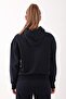Comfort Women's Hooded Navy Blue- Sweatshirt - 2