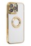 iPhone 14 Pro Case Slot Silicone - Gold Zngzr - 2