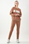 Oversized Women's Crew Neck Mushroom Sweatshirt - 5