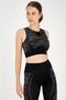 Slimfit Women's Crew Neck Black Bra