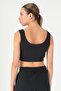 Slimfit Women's U-Neck Anthracite Bra - 2