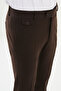Straight Super Slim Fit Classic Men's Trousers Brown - 38302.25Y - 2