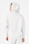 Oversized Women's Crew Neck Silver Gray Sweatshirt - 2
