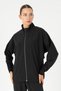 Comfort Women's Mock Neck Black Tracktop - 3
