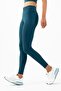Full Length Women's Turquoise Leggings - 3
