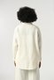 Women's 100% Linen Solid Color Oversize Cut Shirt - 5