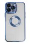 iPhone 14 Pro Max Case Slot Silicone - Blue Zngzr