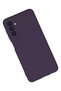 Galaxy A04S Compatible Case Nano Velvet Silicone - Purple Zngzr - 3