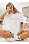 Unisex Good Girl Printed 100% Cotton Oversize T-Shirt