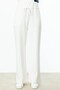 Wide Leg Trousers with Lace-Up Waist 56131-25 - 5
