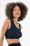 Slimfit Women's Flat Collar Black Bra - 2