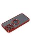 iPhone 14 Pro Max Case Slot Silicone - Red Lzwdr - 3