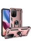 حافظة هاتف Xiaomi Poco F3 من السيليكون مع حلقة صوفيا - وردي 1491422709 - 2