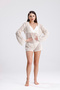 Women's Knitwear Knitted Jumpsuit Openwork Pattern Detailed Beach Dress - 8