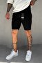 Smoked Denim Fabric Men's Jean Jeans Shorts Ke-479