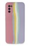 Case for Samsung Galaxy A03S Case Marbled Launch Silicone - Pink-Lilac Zngzr