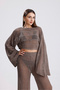 Women's Knitwear Knitted Combined Beach Dress - 8
