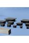 YouU 12 Pcs Square Plastic Plug Black Furniture Chair Leg Foot Cover Cap Tubing Inserts End Cap (40x - 6