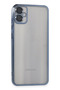 Samsung Galaxy A05 Case Silicone with Lens - Navy Blue Zngzr