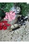 Luxury Camellia Brand Fashion French Automatic Clip-On Rose Flower with Pearl Shiny Buckle Black - 5