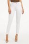 Duru White Skinny Leg Stretchy Recovery Women's Skinny Jean Jeans Plus Lycra - 3
