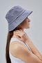 Summer Cloth Bucket Hat, Men Women Plain Fisherman Bucket Hat, Unisex Smoked - 7