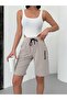 Women's Striped Combed Shorts