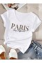 V-Neck Mix Printed Women's T-Shirt