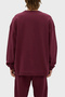 Crew Neck 100% Cotton Relaxed Fit Sweat Men's Sweat Lb23Fwessmusw - 3