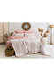 Harmony Hues Yarn-Dyed Natural Single Duvet Cover Set (Fitted Sheet) - 4