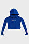 Relaxed Fit Hooded Crop Sweat Sweat Lb24Sskisfuhd - 6