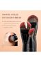 Large Face Makeup Brushes 5pcs Foundation Powder Contour Blusher Highlighter Brush Black T273 - 4