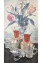 6 Ad Glass Tea Coffee Glass Stylish Design Imported 100 Cc Volume 8 cm Height 6.5 cm Mouth Measurement - 2