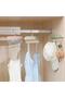 8 Hooks Kitchen Bathroom Cabinet Multi-Purpose Hook Adhesive Hanger Portable Hanger - 2