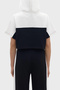 Relaxed Fit Hooded Crop Sweat Sweat Lb24Sskisfuhd - 6