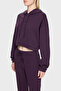 Cotton Crop Fit Hooded Sweat Sweat Lb24Fwessfuhd
